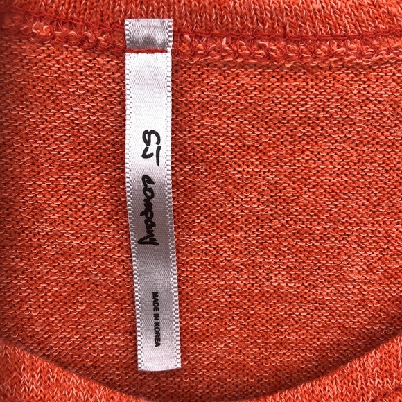 Orange flared shirt SJ company medium - Picture 6 of 8